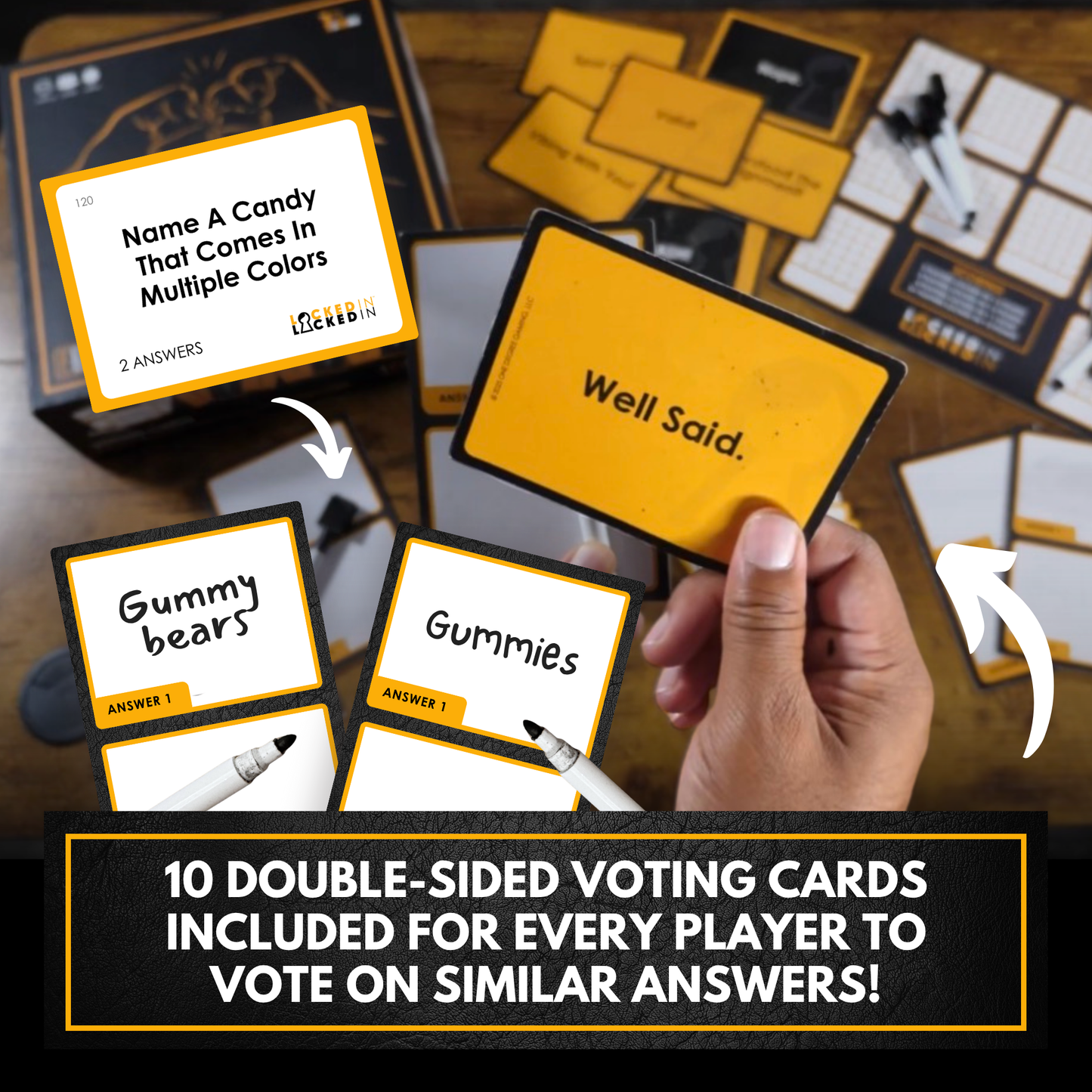 Locked-In : The Top Party Card Game