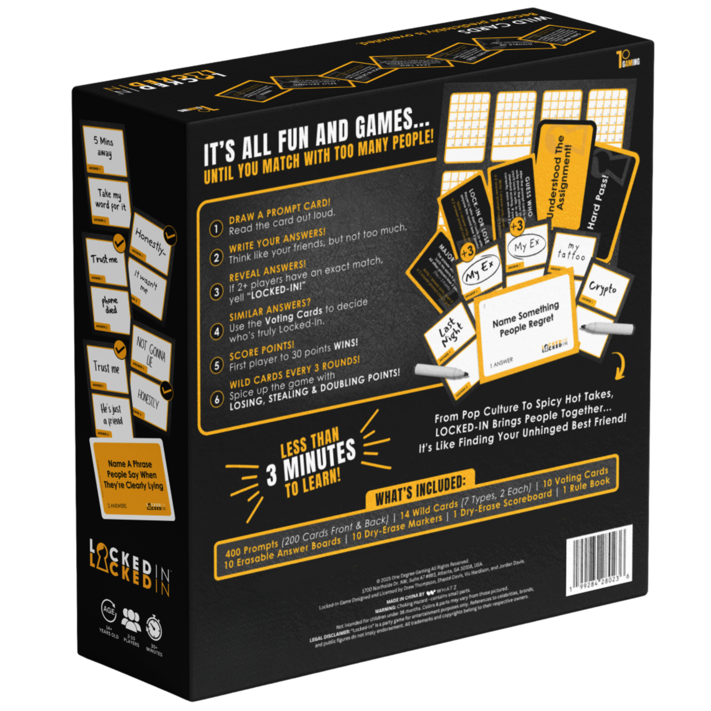 Locked-In : The Top Party Card Game