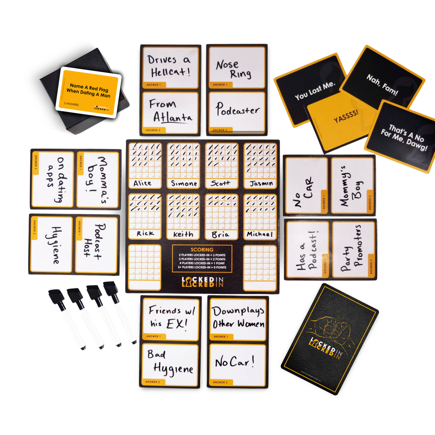 Locked-In : The Top Party Card Game