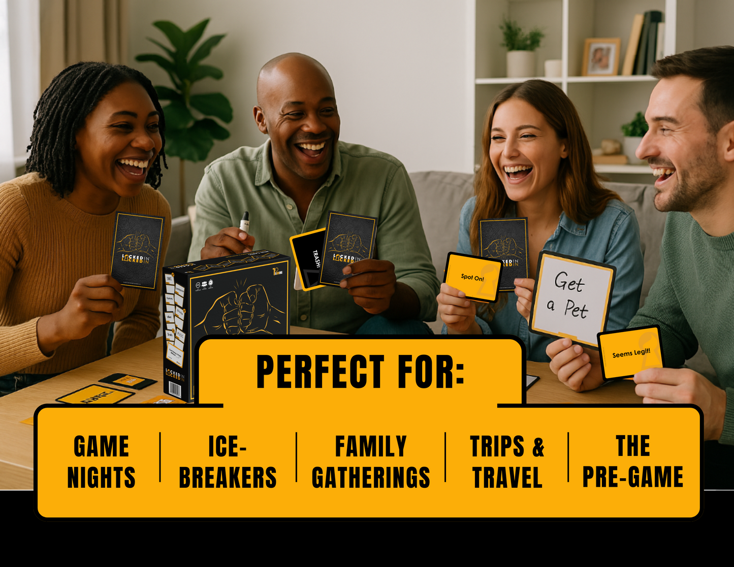 Locked-In : The Top Party Card Game